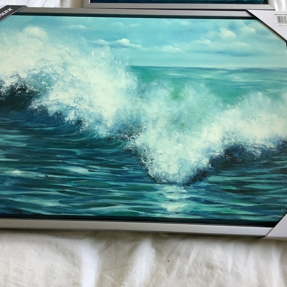 Stock Art in Blue Hues, prints on canvas - Picture 9 of 9